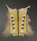 Pair of Ute Beaded Hide Mans Leggings