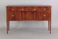 Wilmington North Carolina Federal mahogany sideboard ca 1805