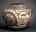 Southwest Polychrome Pottery Olla