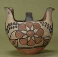 Southwest Polychrome Pottery Pitcher