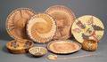 Nine Western Basketry Items
