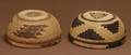 Two Northern California Twined Basketry Hats