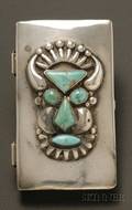Southwest Silver and Turquoise Box