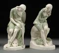 Pair of Minton Parian Figures