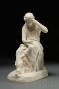 Copeland Parian Figure of a Classical Woman