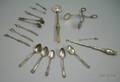 Miscellaneous Group of Mostly Foreign Silver and Silver Plate Flatware