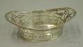 ContinentalGerman Reticulated Sterling Silver Bread Basket