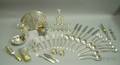 Group of Sterling and Silver Plated Tableware and Articles
