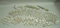 Approximately Thirtytwo Pieces of Sterling and Coin Silver Flatware and Thirtythree Pieces of Silver Plated Flatware
