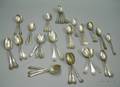 Approximately Fiftysix Assorted Sterling Silver Spoons