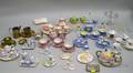 Collection of Modern Miniature Mostly Porcelain and Pottery Tableware