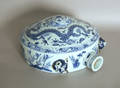 Large Chinese blue and white jar