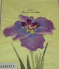 Two Unframed Japanesestyle Floral Studies of Irises