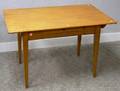 Country Federal Pine and Maple OneDrawer Kitchen Table