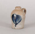 Miniature American stoneware jug 19th c