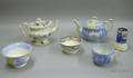 Six English Transfer Decorated Staffordshire Articles