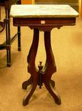Victorian Marbletop Walnut Stand