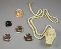 Group of Egyptian and Classical Revival Findings and Jewelry