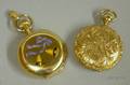 Two 14kt Gold Ladys Hunter Case Savonnette Elgin Pocket Watches