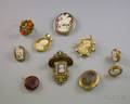 Group of Victorian Cameo and Other Jewelry