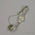Art Deco Ladys 17jewel Hamilton Platinum and Diamond Bracelet Wristwatch