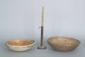 Two Pennsylvania treen bowls ca 1825