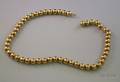 14kt Gold Bead Necklace