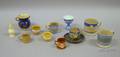 Twelve Pieces of English Pottery Tableware