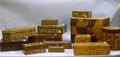 Approximately Thirteen Assorted Inlaid and Pyrography Decorated Boxes