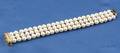 18kt Gold Cultured Pearl and Diamond Bracelet Tiffany  Co