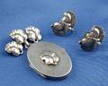 Two Sterling Silver Jewelry Items Georg Jensen