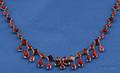 Georgian Garnet Fringe Necklace