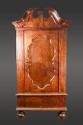 19th C Oak Single Door Armoire