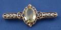 Antique Beryl Intaglio Brooch Tiffany  Co
