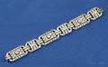 Art Deco Platinum and Diamond Bracelet France