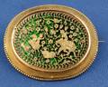 Antique Thewawork Brooch India
