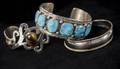 Group of 3 Sterling Bracelets Mexican