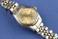 Ladys 14kt Gold and Stainless Steel Wristwatch Rolex