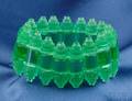 Green Molded Glass Bracelet Lalique