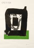 Robert Motherwell American 19151991 Untitled Black and Green