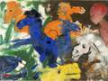Robert Beauchamp American 19231995 Running Horses