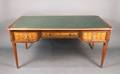 French Inlaid  Parquetry Bureau Plat