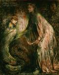 John LaFarge American 18351910 The Enchantress