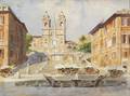 Anna Sofia Palm de Rosa Swedish 18591924 The Spanish Steps Rome