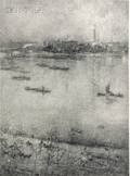 James Abbott McNeill Whistler American 18341903 The Thames