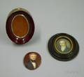 Two Framed 19th Century Portrait Miniatures of Gentlemen