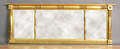 Late Federal giltwood overmantle mirror