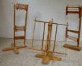 Two Wooden Squirrelcage Winders and an Oak Winder