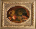 Oil on board still life