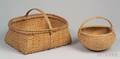 Two Woven Splint Baskets